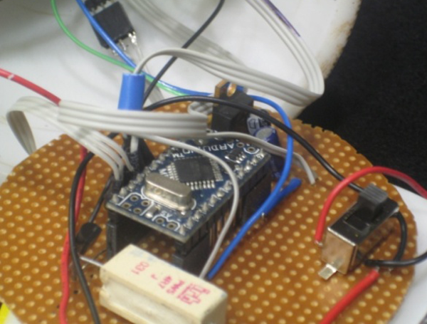 Electronics inside a phicon.