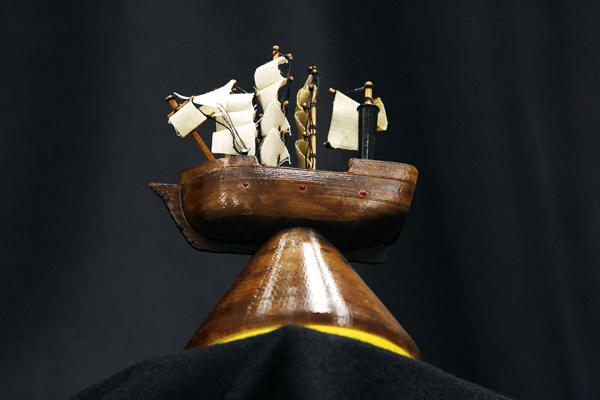 Outcome of the Rapid Prototype styled with Wood Stain and Gloss.